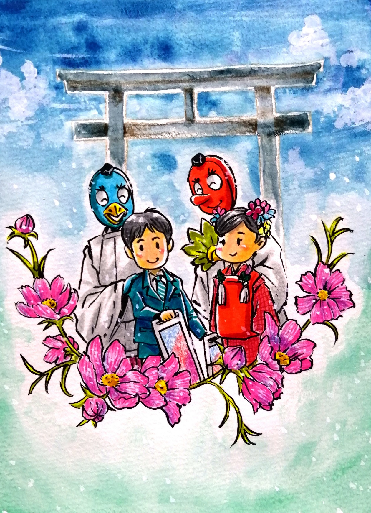 七五三祭について – 一陽来福 武蔵第六天神社